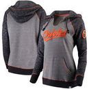 Baltimore Orioles Majestic Women's Absolute Confidence Hoodie - Gray