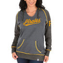 Pittsburgh Pirates Majestic Women's Absolute Confidence Hoodie - Gray