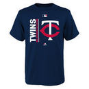 Minnesota Twins Majestic Youth Authentic Collection Team Icon T-Shirt - Navy