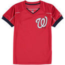 Washington Nationals Majestic Youth Emergence T-Shirt - Red