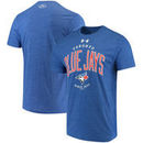 Toronto Blue Jays Under Armour Team Logo Tri-Blend T-Shirt - Royal