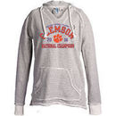 Clemson Tigers Blue 84 Women's College Football Playoff 2016 National Champions French Terry Pullover Hoodie - Cream