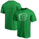 Calgary Flames Fanatics Branded Big & Tall St. Patrick's Day White Logo T-Shirt - Green