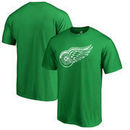 Detroit Red Wings Fanatics Branded Big & Tall St. Patrick's Day White Logo T-Shirt - Green