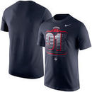 UConn Huskies Nike 91 Wins & Counting T-Shirt - Navy