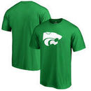 Kansas State Wildcats Fanatics Branded St. Patrick's Day White Logo T-Shirt - Kelly Green