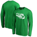 LSU Tigers Fanatics Branded St. Patrick's Day White Logo Long Sleeve T-Shirt - Kelly Green