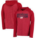 New England Revolution adidas Dassler Tactical Long Sleeve Hooded climalite T-Shirt - Heathered Red