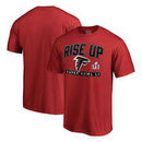 Atlanta Falcons NFL Pro Line by Fanatics Branded Super Bowl LI Bound Go T-Shirt - Red