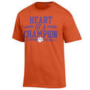 Clemson Tigers Champion Heart of a Champion T-Shirt - Orange