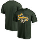 Oakland Athletics Fanatics Branded 2017 MLB Spring Training Team Logo Big & Tall T-Shirt - Hunter Green