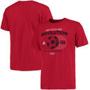 New England Revolution adidas Soccer World Tri-Blend T-Shirt - Red