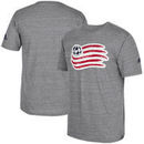 New England Revolution adidas Vintage Too Tri-Blend T-Shirt - Heathered Gray