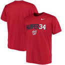 Bryce Harper Washington Nationals Nike Nickname Name & Number Performance T-Shirt - Red