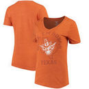 Texas Longhorns Women's Classic Spirit Tri-Blend T-Shirt - Texas Orange