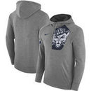 BYU Cougars Nike Fly Rush Pullover Hoodie - Charcoal