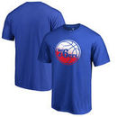Philadelphia 76ers Fanatics Branded Gradient Logo T-Shirt - Royal