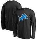 Detroit Lions NFL Pro Line by Fanatics Branded Youth Primary Logo Long Sleeve T-Shirt - Black