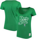 Kentucky Derby Original Retro Brand Women's Derby Girl Vintage V-Neck T-Shirt - Green