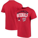 Washington Nationals New Era Script Jersey T-Shirt - Red