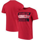 Washington Nationals New Era Bars Jersey T-Shirt - Red