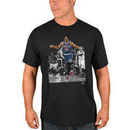 Joel Embiid Philadelphia 76ers Majestic B&W Color Pop T-Shirt - Black