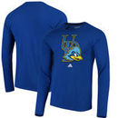 Delaware Fightin' Blue Hens adidas Logo Ultimate Performance Long Sleeve T-Shirt - Royal