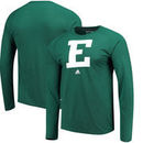 Eastern Michigan Eagles adidas Logo Ultimate Performance Long Sleeve climalite T-Shirt - Hunter Green
