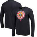 Louisiana Ragin' Cajuns adidas Logo Ultimate climalite Long Sleeve T-Shirt - Black