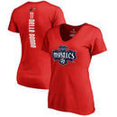 Elena Delle Donne Washington Mystics Fanatics Branded Women's Backer Name and Number T-Shirt - Red