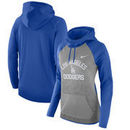 Los Angeles Dodgers Nike Women's All-Time Therma Performance Pullover Hoodie - Dark Gray