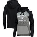 Baltimore Orioles Nike Women's All-Time Therma Performance Pullover Hoodie - Dark Gray