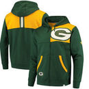 Green Bay Packers NFL Pro Line by Fanatics Branded Iconic Bold Full-Zip Hoodie – Green/Gold
