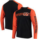 Cincinnati Bengals NFL Pro Line by Fanatics Branded Iconic Long Sleeve T-Shirt – Black/Orange