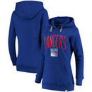 New York Rangers Fanatics Branded Women's Indestructible Pullover Hoodie - Blue