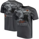 Whisky River Total Print T-Shirt - Charcoal
