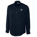 Georgia Southern Eagles Cutter & Buck Big & Tall Epic Easy Care Fine Twill Long Sleeve Button-Down Shirt - Navy