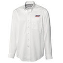 UTEP Miners Cutter & Buck Big & Tall Epic Easy Care Fine Twill Long Sleeve Button-Down Shirt - White