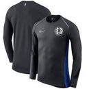 Dallas Mavericks Nike Holiday HyperElite Dry Shooter Statement Edition Long Sleeve T-Shirt - Black