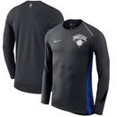 New York Knicks Nike Holiday HyperElite Dry Shooter Statement Edition Long Sleeve T-Shirt - Black