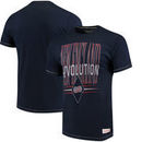 New England Revolution Mitchell & Ness Tailored T-Shirt - Navy