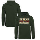 Minnesota Wild Fanatics Branded Youth Hometown Collection Defend Pullover Hoodie - Green