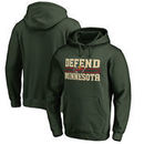 Minnesota Wild Fanatics Branded Hometown Collection Defend Pullover Hoodie - Green