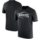 Philadelphia Eagles Nike Legend Icon Logo Performance T-Shirt - Black