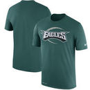 Philadelphia Eagles Nike Legend Icon Logo Performance T-Shirt - Midnight Green