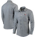 Houston Texans Antigua National Woven Long Sleeve Button-Down Shirt - Navy/White