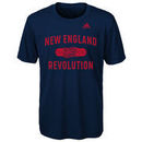 New England Revolution adidas Youth Sprint climalite T-Shirt - Navy