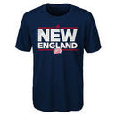 New England Revolution adidas Youth Dassler City Nickname climalite T-Shirt - Navy