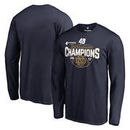 Notre Dame Fighting Irish Fanatics Branded 2017 ACC Women's Basketball Tournament Champions Long Sleeve T-Shirt - Navy