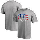 New York Jets Pro Line by Fanatics Branded Big & Tall Banner Wave T-Shirt - Heathered Gray